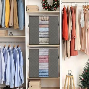 Large Capacity Classic Style Durable Eco-Friendly <b>Vacuum</b> Compression Storage <b>Bag</b> for Wardrobe Organization Clothes Blankets - Product Image 5