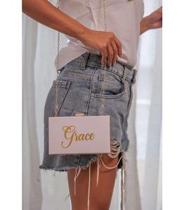 Bolso de Mano de Resina Colorida para Mujer con Material Duradero, Diseño Elegante, Perfecto para Fiestas Nocturnas y Reuniones - Product Image 1