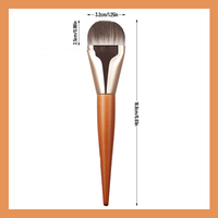 Fond de teint liquide ultra-fin, crème correctrice, maquillage cosmétique, contour du visage, pinceau de maquillage en poils synthétiques