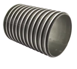 Filtre Johnson en acier inoxydable soudé à fil coudé pour le contrôle du sable dans les puits d'eau et d'huile - Product Image 6