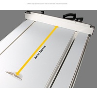 Barre de scie sur table haute performance de marque WNEW T-Track et piste d'onglet Tables de toupie personnalisables pour le bricolage et tables d'outils pour le travail du bois