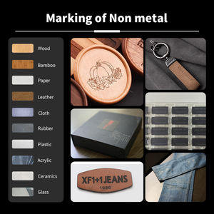 Ligne de production de 10.64 microns Machine de marquage Co2 laser volant Gravure laser Sacs en plastique Bouteilles Câble Fil PET Bouteille <span class=keywords><strong>Code</strong></span> à barres - Product Image 3