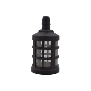 Filtro de Lavadora de Autos, Conector Roscado de Plástico Negro de 1/2 Pulgada, Cabezal de Filtro para Tubería de Entrada de Agua - Product Image 1