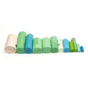 Bán Buôn Tùy Chỉnh Sinh Thái 100% Phân Hủy Compostable Phân Hủy Sinh Học Nhựa Rác Thùng Rác Túi Rác Với In Ấn Logo Trên Cuộn - Product Image 5
