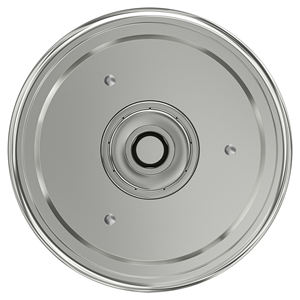 VAユニークな新デザイン63 mmベアリングレス強力マグネットステンレス鋼ハーブグラインダー陽極酸化セラミックコーティング煙 - Product Image 4