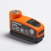 Antivol sécurité étanche vélo vélo Scooter accessoires moto serrure Portable empreinte digitale alarme frein disque serrure