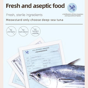 Venta caliente de fábrica OEM ODM salmón mezclado latas de comida para gatos enlatada ayuda con suplementos nutricionales para gatos - Product Image 3