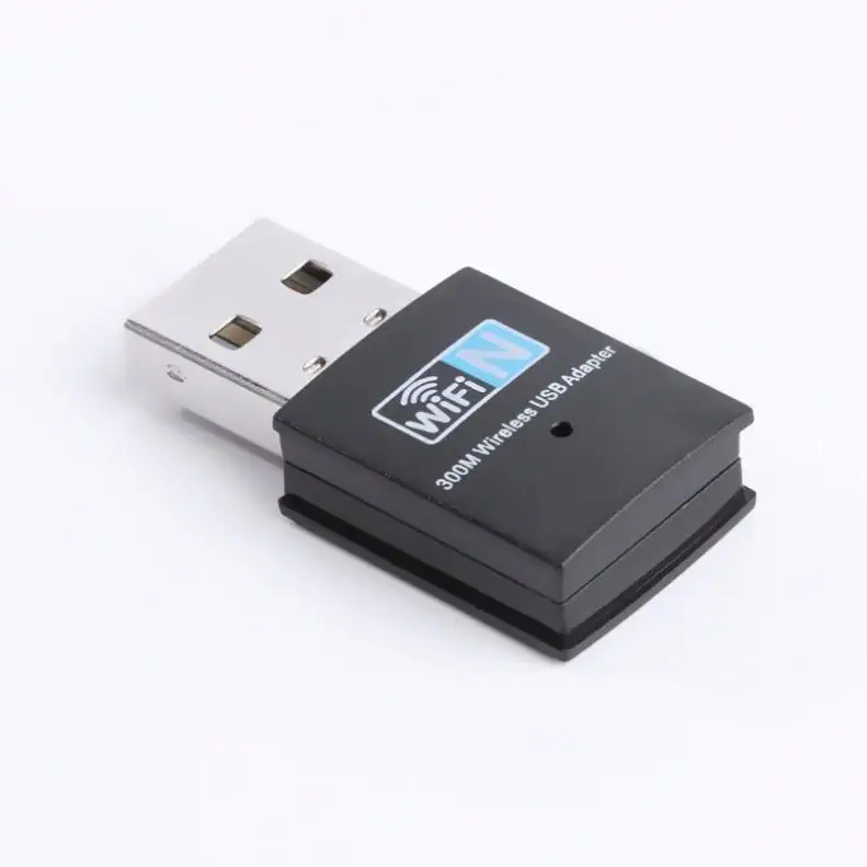 Venta al por mayor Tarjetas de red más populares Adaptador USB Wifi 300M Tarjeta de red inalámbrica Wifi
