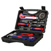 Kit diario de mantenimiento Manual, caja de reparación múltiple, juegos de herramientas de mano, pequeño y portátil, personalizado, 8 Uds.