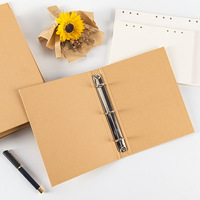 Offre Spéciale Commande en Gros Classeur à 3 Anneaux A4 Étanche de 1 Pouce Porte-Documents de Bureau à Levier en Carton avec Couverture en PVC