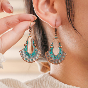 Fashion Dangle Earrings Alloy Bohemia Style Tassel <b>Drop</b> Earrings Women's Jewelry Fashion Jewelry Set - Product Image 3