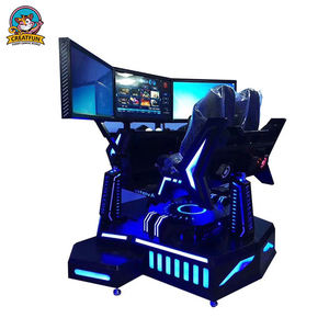 Cockpit de course à mouvement complet 6 DOF pour jeux d'arcade à monnayeur à 3 écrans, voiture de course 6 DOF pour aire de jeux - Vente chaude - Product Image 3