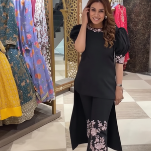 เสื้อครอปท็อปแฟนซีชุดปาร์ตี้จากนักออกแบบใหม่ - Product Image 1