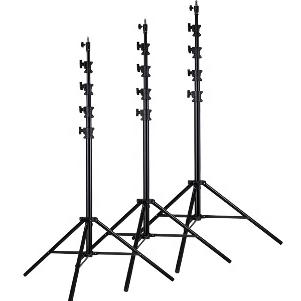 Professional Quality Adjust Metal Aluminum  Air Cushion Light Stand Heavy Duty