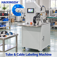 Machine d'étiquetage de câbles et de fils pour le marquage des faisceaux électriques, l'identification des tubes et les lignes de production industrielles