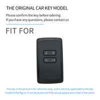 NOUVEAU Étui de protection complet en TPU pour clé de voiture 4 boutons pour Koleos Kadjar Megane Talisman Captur Espace Clio 2016-2019