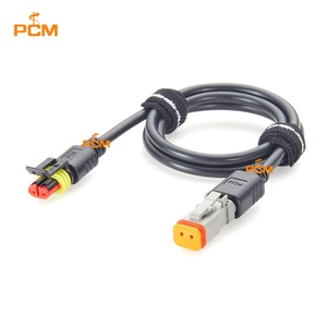 Kabel Otomotif Tahan Air 2Pin Deutsch DT06-2S Female ke TE AMP Superseal 2 Way 282080-1 untuk Otomasi Industri - Product Image 5