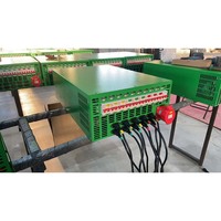 Banco de Carga Portátil de 15kW para Montaje en Rack, Protección IP20-IP54, Construcción Metálica, Personalizable a través de PLC/HMI para Automatización de Centros de Datos