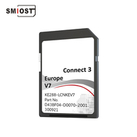 Nissan Connect 3 européen GPS voiture Sat Nav carte CID modifiable C3 V7 avec carte SD en matière plastique pour véhicules Nissan
