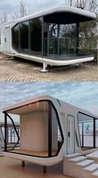 Capsule technologique mobile, logement intelligent, hôtel, camping en plein air, capsule en forme de pomme, maison d'hôtes mobile personnalisée, modèle HT221