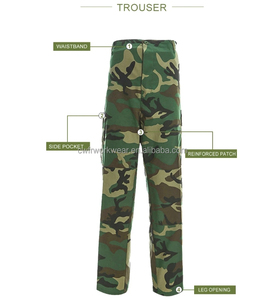 Özelleştirilmiş FR güvenlik kamuflaj ceket ve pantolon tulum takım yangına dayanıklı taktik giysi üniforma - Product Image 2