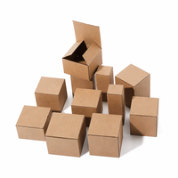 Boîte de présentation auto-érectible en carton ondulé personnalisée pour haut-parleurs de téléphone portable, sans ruban adhésif, écologique et biodégradable