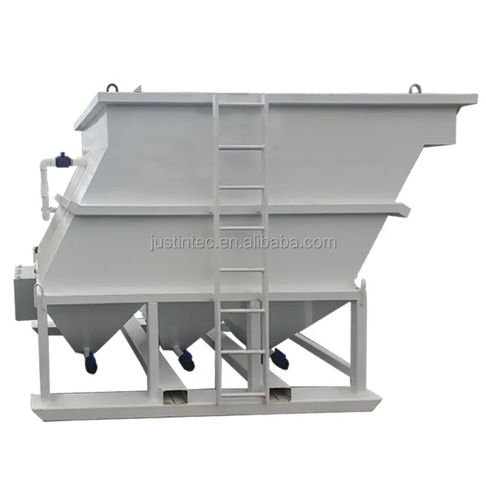 Uniform water distribution 100TPH 440GPM Sedimentation tank