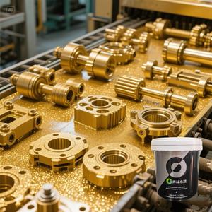 Pintura en aerosol de oro a base de agua ecológica de 24K para revestimiento líquido de construcción de muebles con epoxi de ingrediente principal - Product Image 5