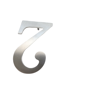 Numero civico in lega di zinco - Product Image 1