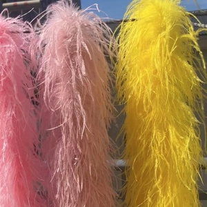 <span class=keywords><strong>Plumas</strong></span> <span class=keywords><strong>de</strong></span> Avestruz <span class=keywords><strong>Blancas</strong></span> y Negras <span class=keywords><strong>de</strong></span> 15-18 cm, 6 Capas, Coloridas, <span class=keywords><strong>de</strong></span> Fábrica, para Vestidos, Accesorios <span class=keywords><strong>de</strong></span> Ropa y Decoraciones - Product Image 1