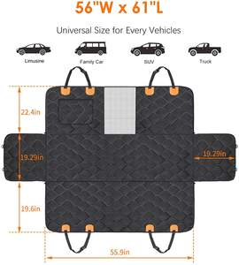 Wasserdicht Kratz fester Autos itz bezug für Haustiere wasch bar - Product Image 6