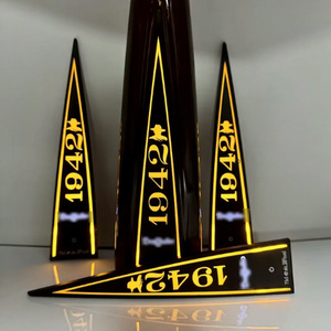 RICHSHINING fábrica al por mayor logotipo personalizado luminoso <span class=keywords><strong>whisky</strong></span> EL etiqueta botella de champán EL pegatina para Bar decoración de exhibición de vino - Product Image 1