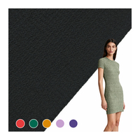 Tissu de robe de mode personnalisé 97 Polyester 3 Spandex Tissu jacquard tricoté à vendre