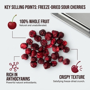 <span class=keywords><strong>Cerezas</strong></span> Ácidas Deshidratadas Congeladas a Granel, de Primera Calidad, Orgánicas, Naturales, Sin Hueso, Rojas, Enteras, Saludables, para Hornear, Venta al por Mayor - Product Image 2