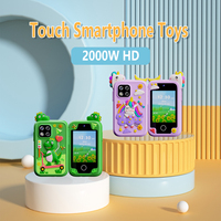 Teléfono Inteligente de Juguete para Niños SourcingArk con Pantalla Táctil Unicornio de 2.8 Pulgadas, Cámara Dual, CMOS, MP3, Full HD, Función de Fotografía Z10