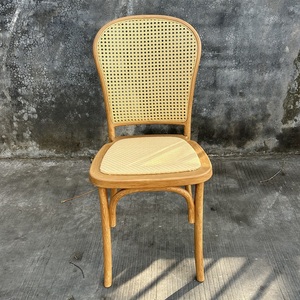 Chaise en rotin en plastique PP à grain de bois, nouveau design, prix de gros bon marché - Product Image 2