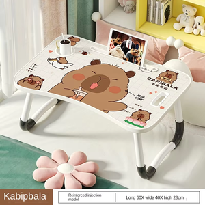 Petit bureau d'étude pliable en <span class=keywords><strong>MDF</strong></span> Chambre à coucher Ordinateur Baie Fenêtre Table avec dortoir Étudiant Lecture Caractéristiques pour les petits espaces - Product Image 2