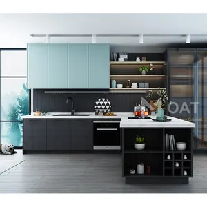 OATGood qualità armadi da cucina modulare Home Office 316 cucina Inox