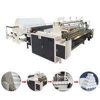 Máquina para Fabricar Rollos de Papel Higiénico y Toallas de Cocina Laminadas con Pegamento 1350 a Precio de Fábrica