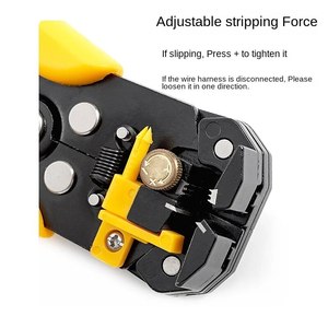 Alicates Pelacables Automáticos, Alicates Cortacables para Electricistas, Herramientas Multifuncionales Portátiles para Tirar de Cables - Product Image 4