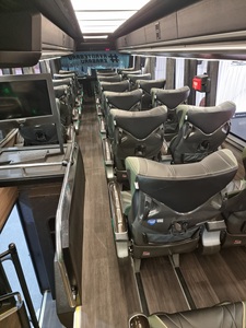 Asientos Aero de Lujo para Autobuses Volvo, Mercedes-Benz, <span class=keywords><strong>Setra</strong></span>, Scania, Van Hool, Materiales Impermeables de Tela/Cuero/Cuero Sintético, Seguros - Product Image 5