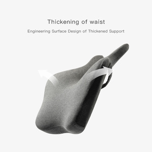 <span class=keywords><strong>Coussin</strong></span> <span class=keywords><strong>lombaire</strong></span> ergonomique en mousse à mémoire de forme pour chaise d'allaitement avec sangle réglable - Product Image 3