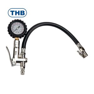 Inflador de Neumáticos de 3 Funciones con Cuerpo de Aleación de Metal de Nivel DIY con Certificación RoHS para Fábrica de Automóviles - Product Image 1