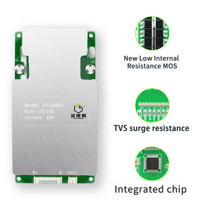 JLP 7S 8S 20A 30A 40A 24V BMS batterie au lithium lifepo4 avec <span class=keywords><strong>balance</strong></span> pour lampadaire solaire panneau de <span class=keywords><strong>protection</strong></span> de vélo électrique - Product Image 3