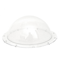 Hémisphère en acrylique transparent personnalisé, couvercle en acrylique transparent, dôme en acrylique transparent petit ou grand, dôme en PMMA Perspex transparent
