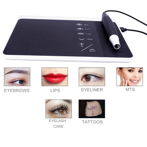 Smart Touchpad <b>Wireless</b> PMU Machine Hollow Cup Pen for Eyebrow Lip MTS Microblading Shading - Product Image 4