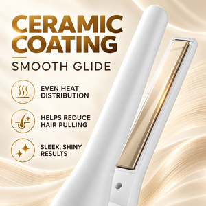 Mini Plancha de Pelo Inalámbrica Recargable, Estilizador de Pelo de Cerámica con 3 Ajustes de Temperatura, Portátil para Viajes - Product Image 5