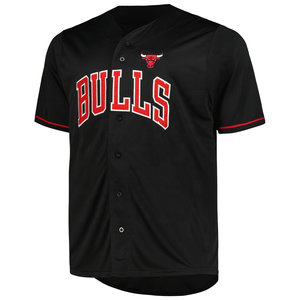 Maillot de baseball Youth Chicago Outerstuff pour homme, modèle Chicago Profile, noir, grande taille, Pop Jersey - Product Image 3