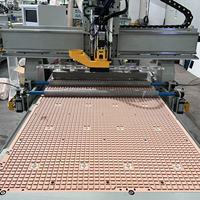 Motor de Router CNC de Husillo Único MAS MK1325Z 9KW con Control LNC de Taiwán, Alta Precisión (+-0.2mm), 0-20m/min, Extracción de Polvo, Potencia Total de 22KW