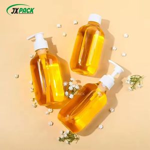 عبوة عناية بالبشرة قابلة لإعادة الملء ، بيضاء/بنية اللون مع رشاش بمضخة محكمة الغلق - Product Image 6